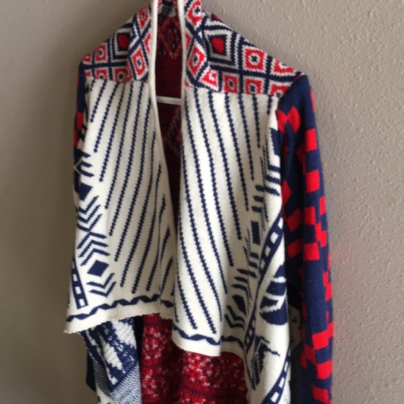 Aztec Open Cardigan - Picture 3 of 3